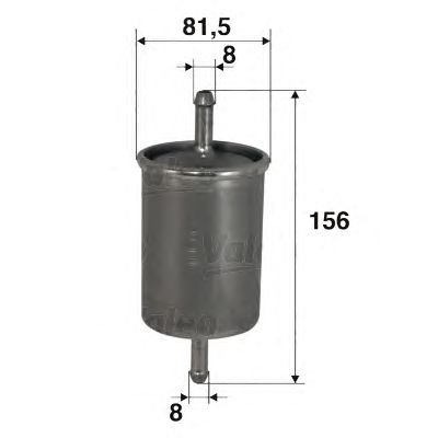 Топливный фильтр VALEO 587006