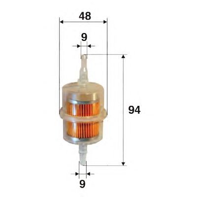 Паливний фільтр VALEO 587013