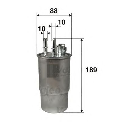 Топливный фильтр VALEO 587522