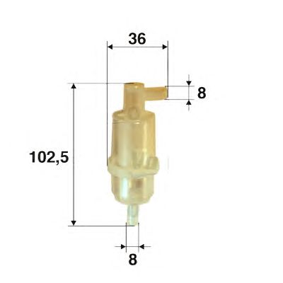 Топливный фильтр VALEO 587523