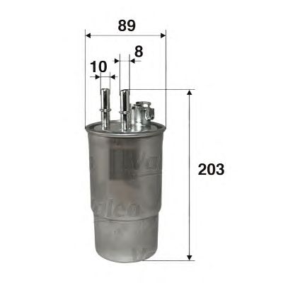 Топливный фильтр VALEO 587543