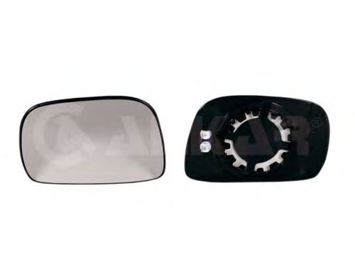 Стекло зеркала заднего вида ALKAR 6432427