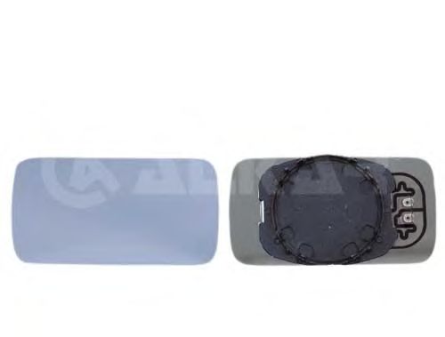 Стекло зеркала заднего вида ALKAR 6432470