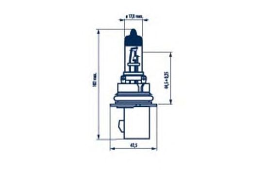 Лампа накаливания NARVA 48629 (фара дальнего света, противотуманная фара)