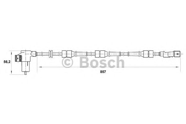 Датчик вращения колеса BOSCH 0 265 006 441