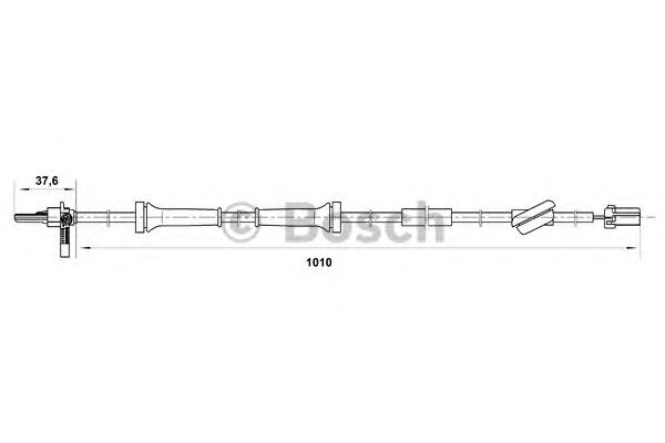 Датчик вращения колеса BOSCH 0 265 007 022