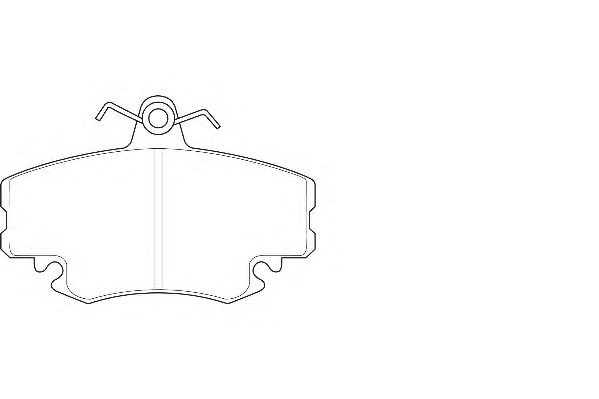 Тормозные колодки WAGNER WBP21463B