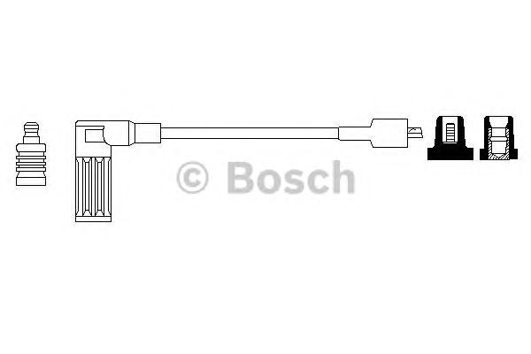 Высоковольтный провод BOSCH 0 986 356 207
