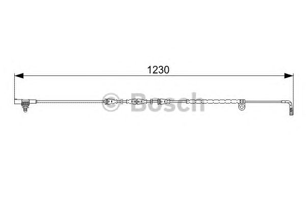 Датчик износа колодок BOSCH 1 987 473 022