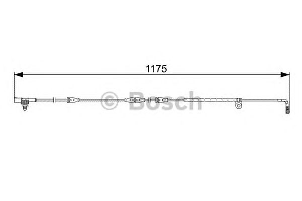 Датчик износа колодок BOSCH 1 987 473 032