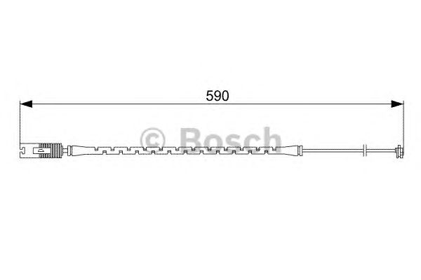 Датчик износа колодок BOSCH 1 987 473 042