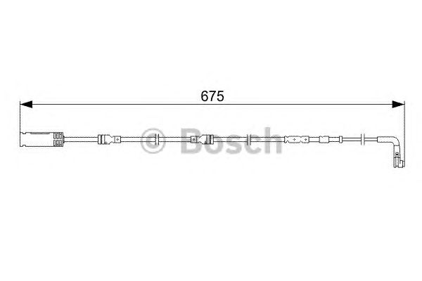 Датчик износа колодок BOSCH 1 987 473 051