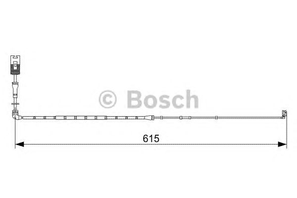 Датчик износа колодок BOSCH 1 987 473 056