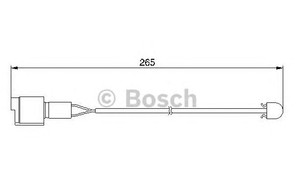 Датчик зносу колодок BOSCH 1 987 474 904