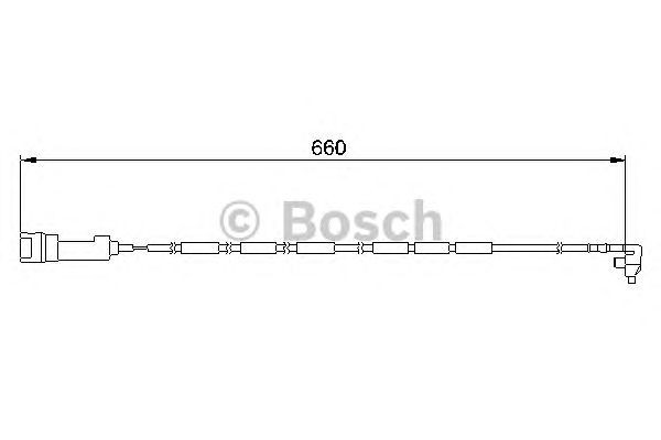 Датчик износа колодок BOSCH 1 987 474 907