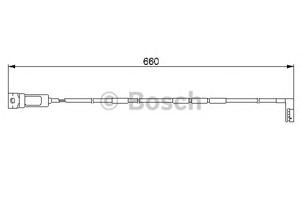 Датчик износа колодок BOSCH 1 987 474 909