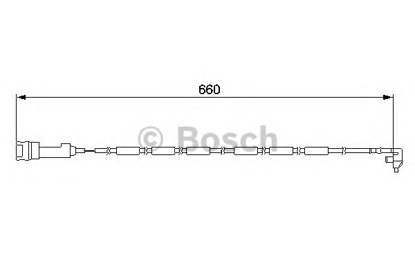Датчик износа колодок BOSCH 1 987 474 923