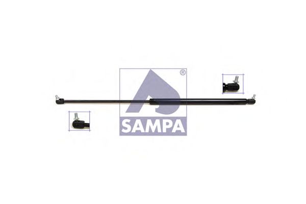 Газовый упор капота SAMPA 020.225