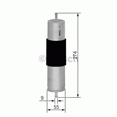 Топливный фильтр BOSCH 0 450 906 462