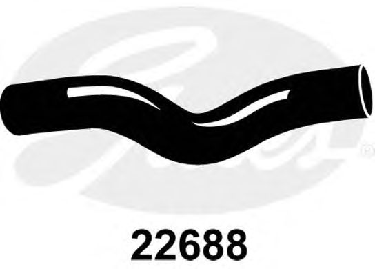 Шланг радиатора GATES 22688