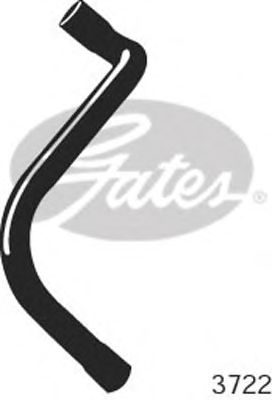 Шланг радиатора GATES 3722