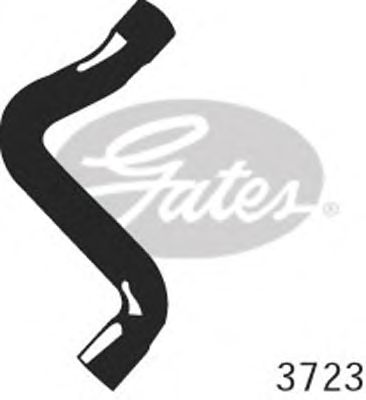 Шланг радиатора GATES 3723