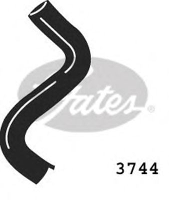 Шланг радиатора GATES 3744