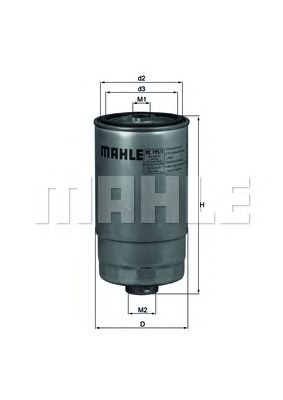 Топливный фильтр KNECHT KC 195/1