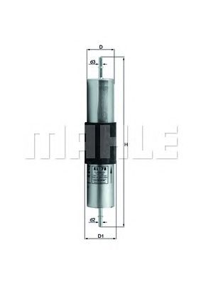 Топливный фильтр KNECHT KL 78