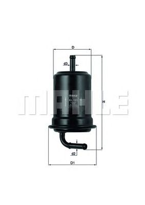 Топливный фильтр KNECHT KL 121