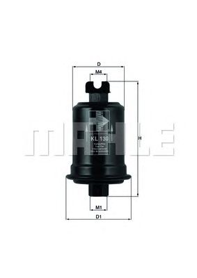 Топливный фильтр KNECHT KL 130