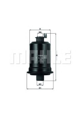 Топливный фильтр KNECHT KL 435