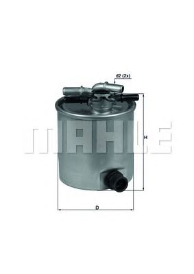 Паливний фільтр KNECHT KL 440/15