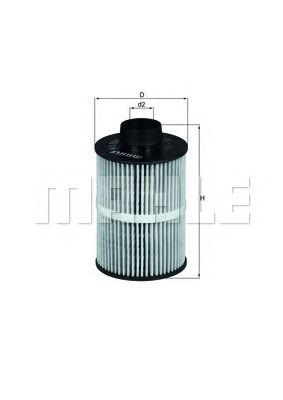 Топливный фильтр KNECHT KX 208D