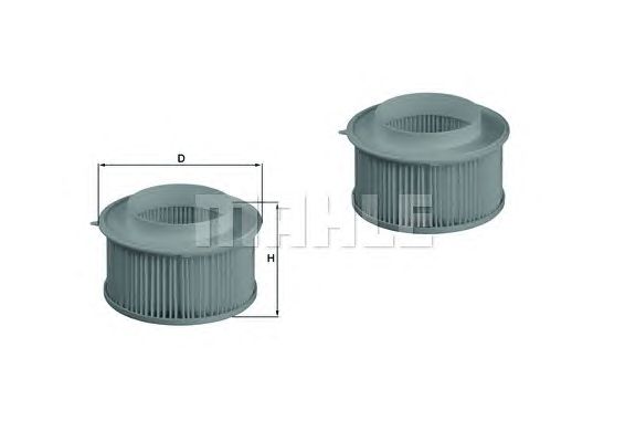 Фильтр салона KNECHT LA 15/S