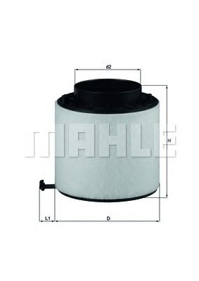 Воздушный фильтр KNECHT LX 2092D