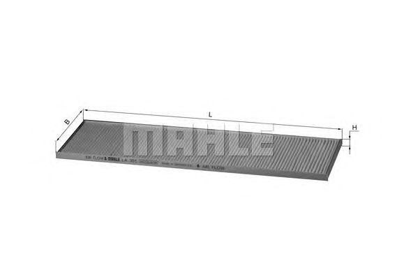 Фільтр салону KNECHT LA 355