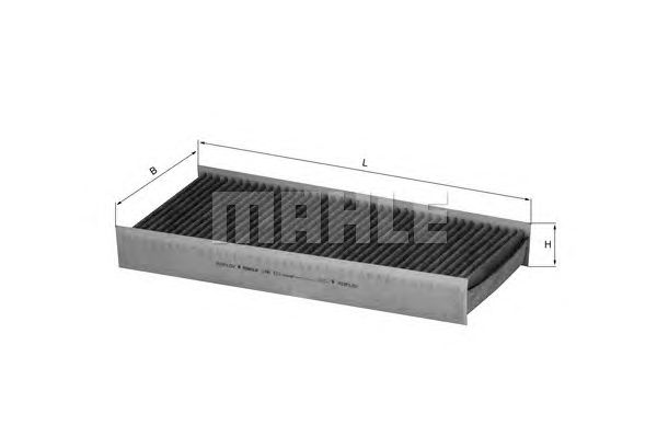 Фильтр салона KNECHT LAK 412