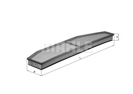 Воздушный фильтр KNECHT LX 2067