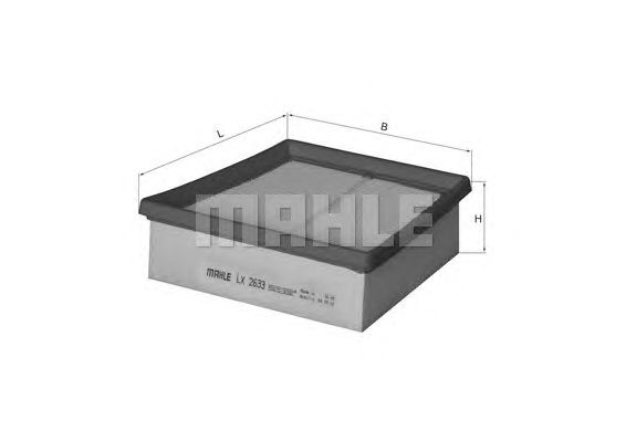 Воздушный фильтр KNECHT LX 2633