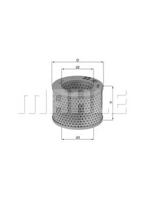 Воздушный фильтр KNECHT LX 192