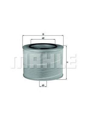 Воздушный фильтр KNECHT LX 506