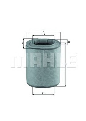 Воздушный фильтр KNECHT LX 1460
