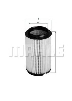 Воздушный фильтр KNECHT LX 1628