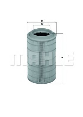 Повітряний фільтр KNECHT LX 1789