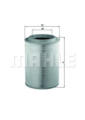 Воздушный фильтр KNECHT LX 2082