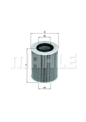 Масляный фильтр KNECHT OX 437D