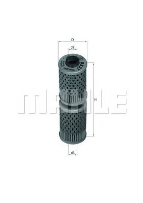 Масляный фильтр KNECHT OX 37D