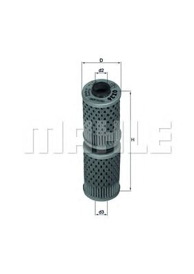 Масляный фильтр KNECHT OX 36D