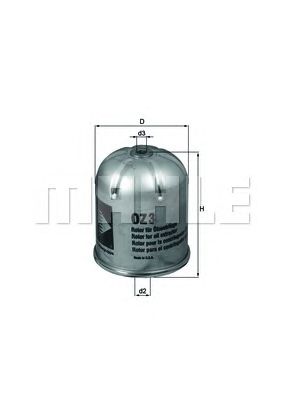 Масляний фільтр KNECHT OZ 3D